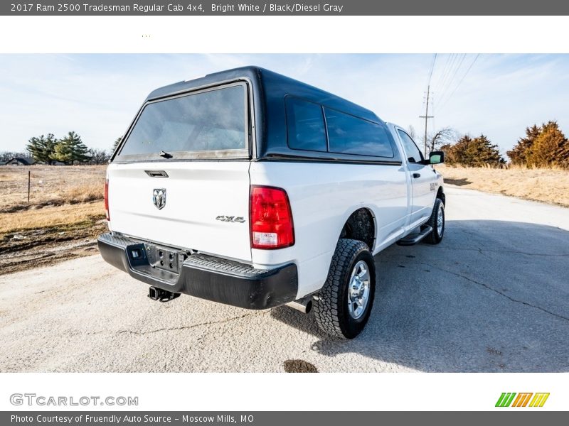 Bright White / Black/Diesel Gray 2017 Ram 2500 Tradesman Regular Cab 4x4