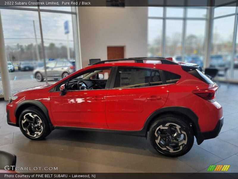 Pure Red / Black 2022 Subaru Crosstrek Limited