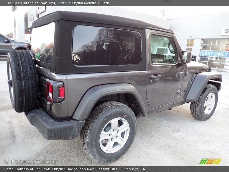 Granite Crystal Metallic / Black 2022 Jeep Wrangler Sport 4x4