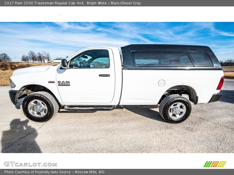 Bright White / Black/Diesel Gray 2017 Ram 2500 Tradesman Regular Cab 4x4