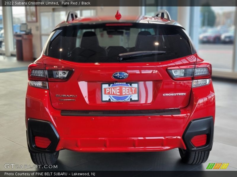 Pure Red / Black 2022 Subaru Crosstrek Limited