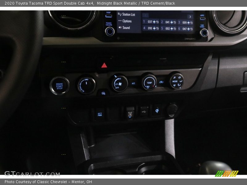 Midnight Black Metallic / TRD Cement/Black 2020 Toyota Tacoma TRD Sport Double Cab 4x4
