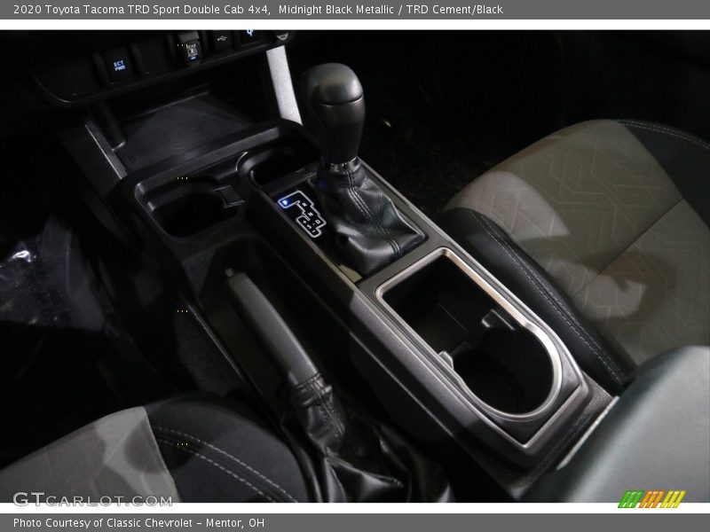 Midnight Black Metallic / TRD Cement/Black 2020 Toyota Tacoma TRD Sport Double Cab 4x4