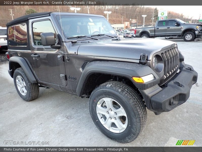 Granite Crystal Metallic / Black 2022 Jeep Wrangler Sport 4x4