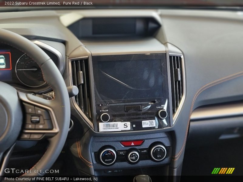 Pure Red / Black 2022 Subaru Crosstrek Limited