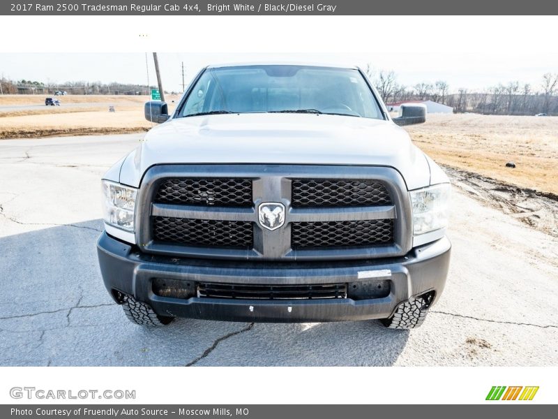 Bright White / Black/Diesel Gray 2017 Ram 2500 Tradesman Regular Cab 4x4