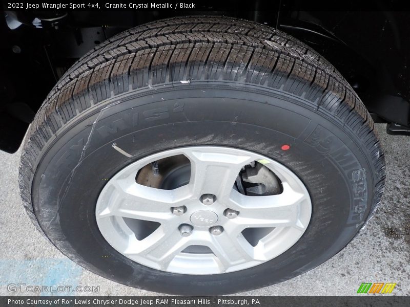 Granite Crystal Metallic / Black 2022 Jeep Wrangler Sport 4x4