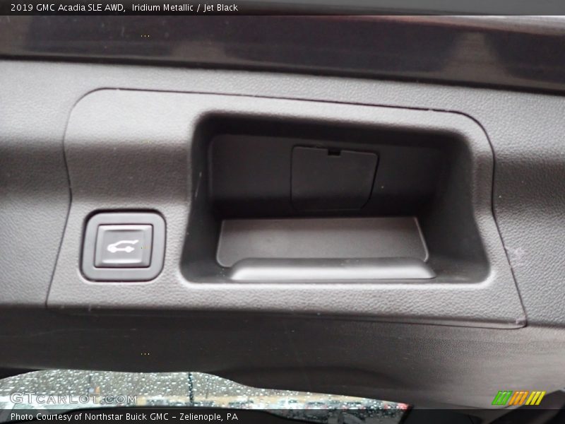 Iridium Metallic / Jet Black 2019 GMC Acadia SLE AWD
