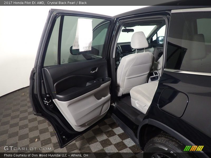 Crystal Black Pearl / Black 2017 Honda Pilot EX AWD