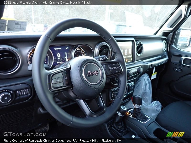 Granite Crystal Metallic / Black 2022 Jeep Wrangler Sport 4x4