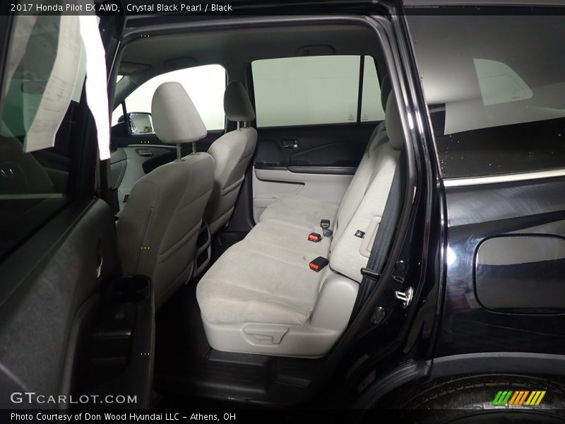 Crystal Black Pearl / Black 2017 Honda Pilot EX AWD