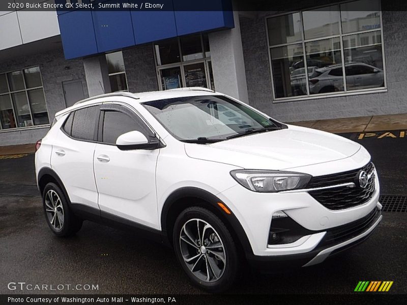 Summit White / Ebony 2020 Buick Encore GX Select