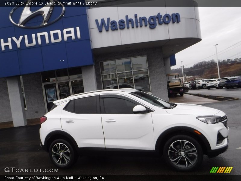 Summit White / Ebony 2020 Buick Encore GX Select
