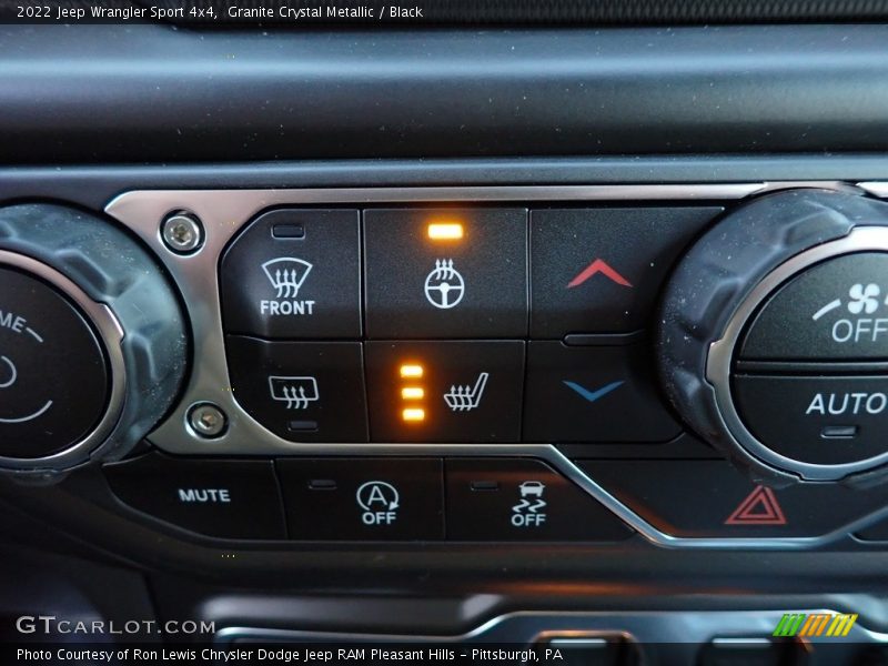 Granite Crystal Metallic / Black 2022 Jeep Wrangler Sport 4x4