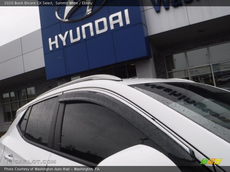 Summit White / Ebony 2020 Buick Encore GX Select