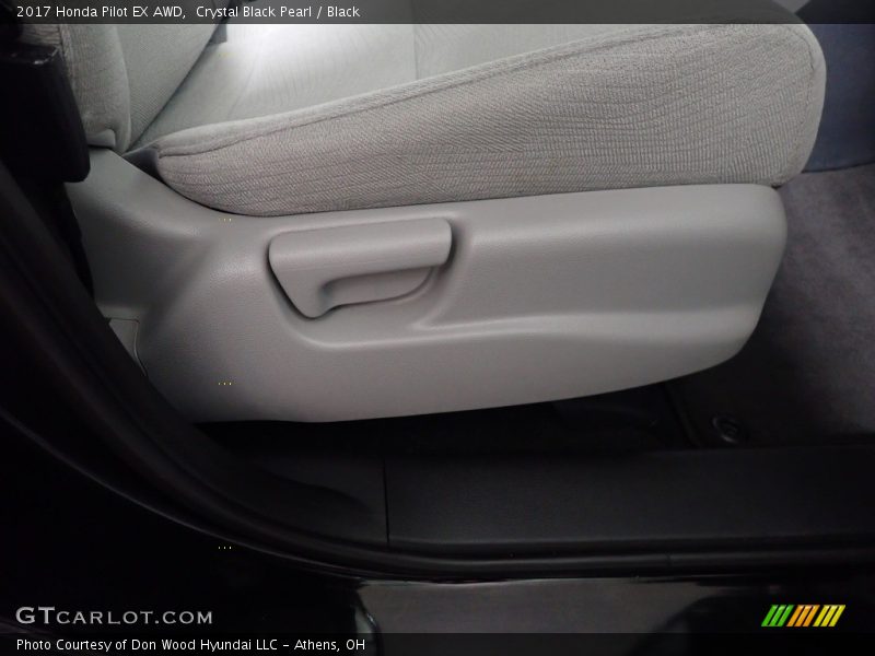 Crystal Black Pearl / Black 2017 Honda Pilot EX AWD