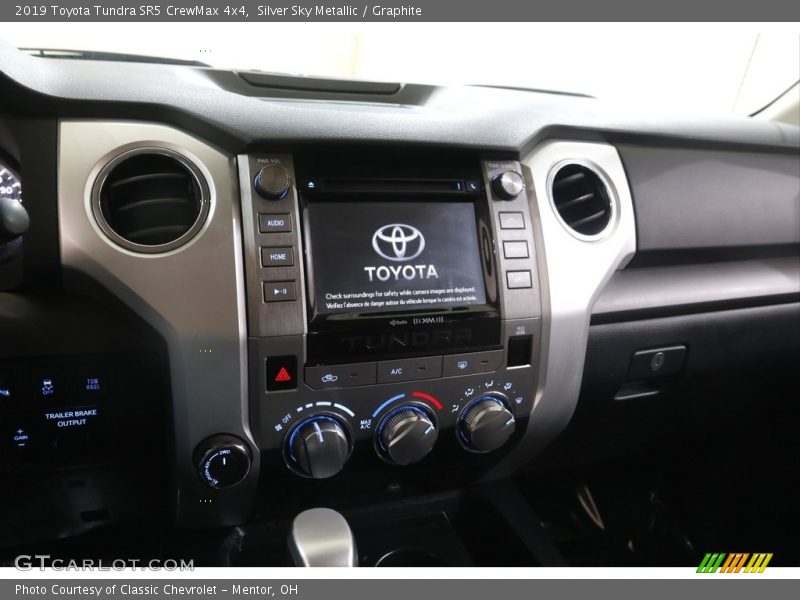 Silver Sky Metallic / Graphite 2019 Toyota Tundra SR5 CrewMax 4x4