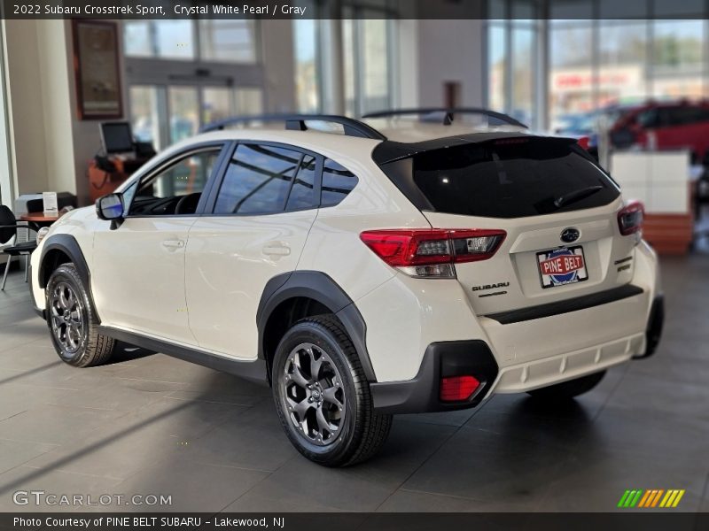 Crystal White Pearl / Gray 2022 Subaru Crosstrek Sport