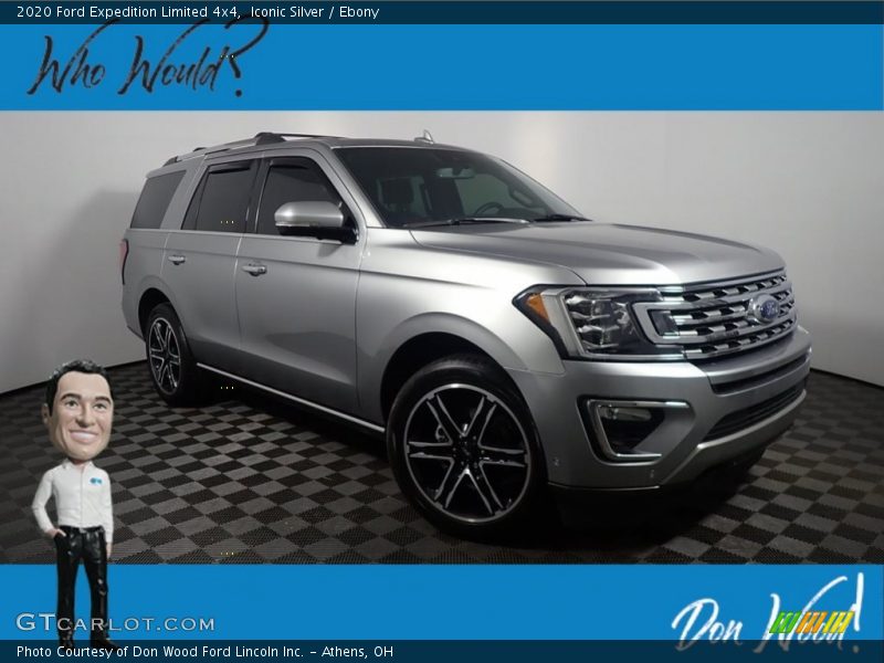 Iconic Silver / Ebony 2020 Ford Expedition Limited 4x4