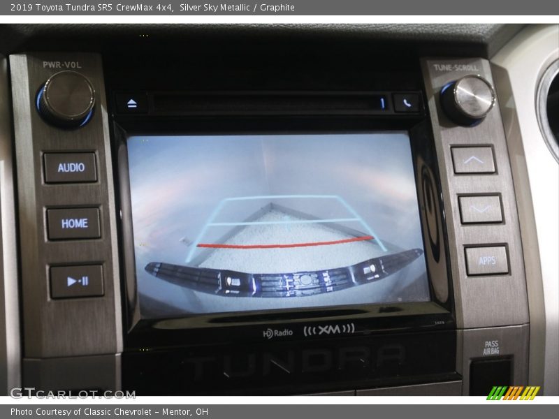 Silver Sky Metallic / Graphite 2019 Toyota Tundra SR5 CrewMax 4x4