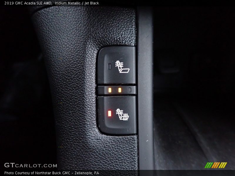 Iridium Metallic / Jet Black 2019 GMC Acadia SLE AWD