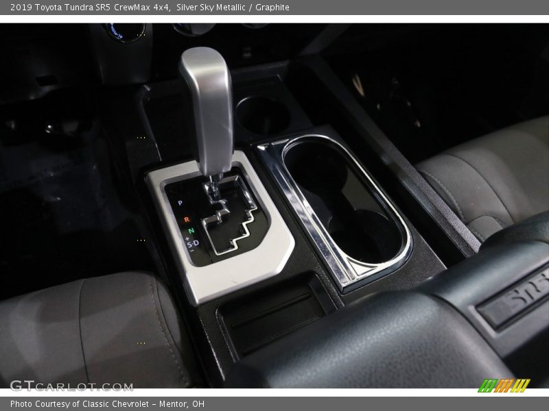 Silver Sky Metallic / Graphite 2019 Toyota Tundra SR5 CrewMax 4x4