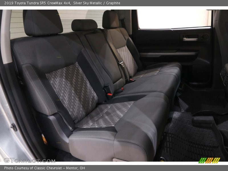 Silver Sky Metallic / Graphite 2019 Toyota Tundra SR5 CrewMax 4x4