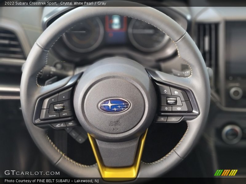 Crystal White Pearl / Gray 2022 Subaru Crosstrek Sport