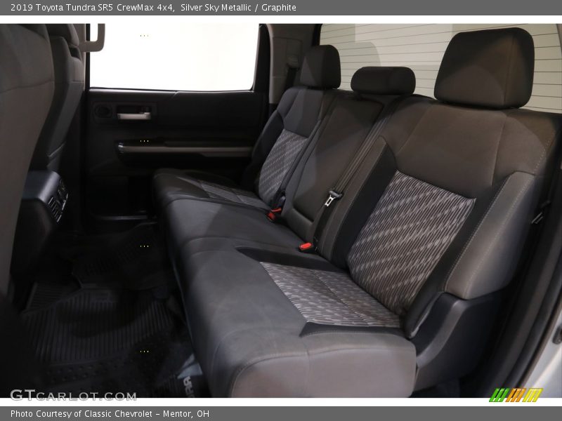 Silver Sky Metallic / Graphite 2019 Toyota Tundra SR5 CrewMax 4x4