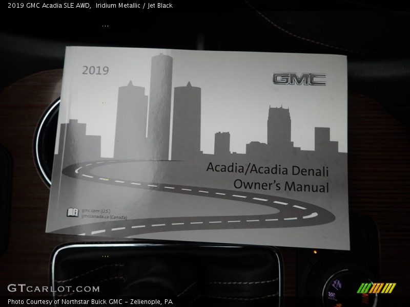 Iridium Metallic / Jet Black 2019 GMC Acadia SLE AWD