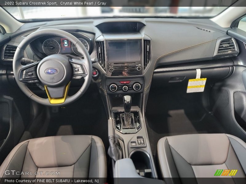 Crystal White Pearl / Gray 2022 Subaru Crosstrek Sport