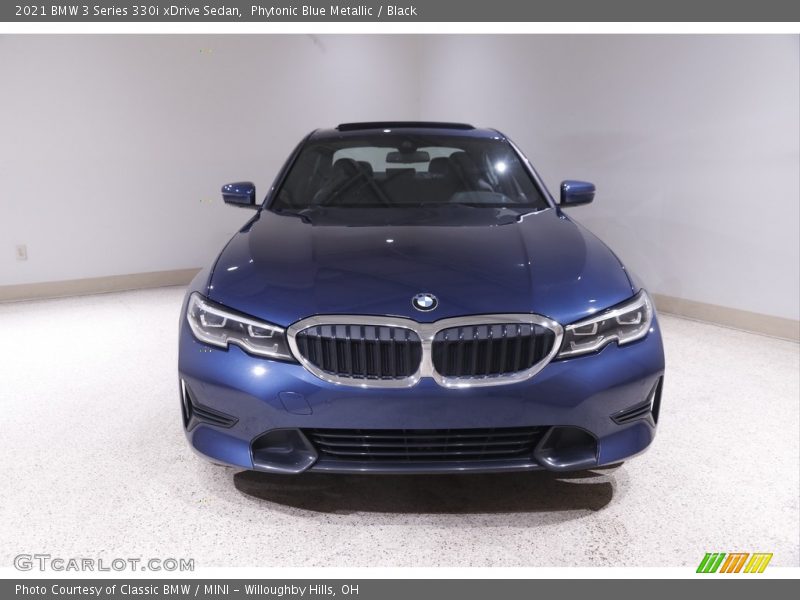 Phytonic Blue Metallic / Black 2021 BMW 3 Series 330i xDrive Sedan