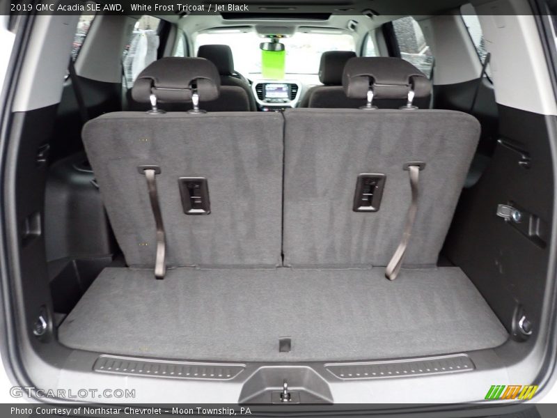 White Frost Tricoat / Jet Black 2019 GMC Acadia SLE AWD