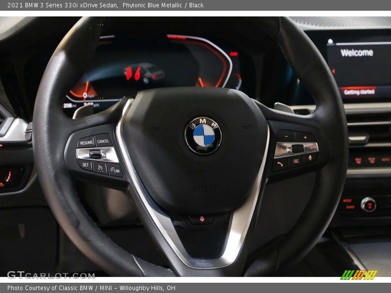 Phytonic Blue Metallic / Black 2021 BMW 3 Series 330i xDrive Sedan