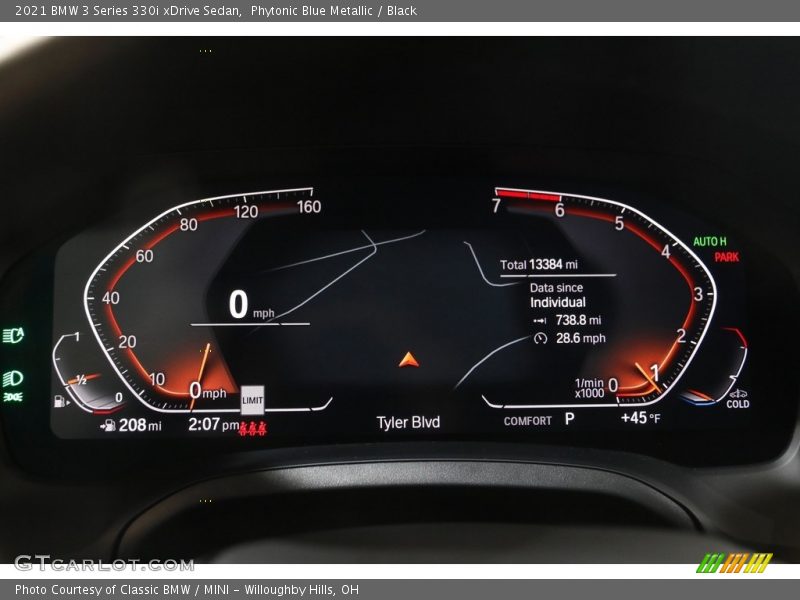 Phytonic Blue Metallic / Black 2021 BMW 3 Series 330i xDrive Sedan
