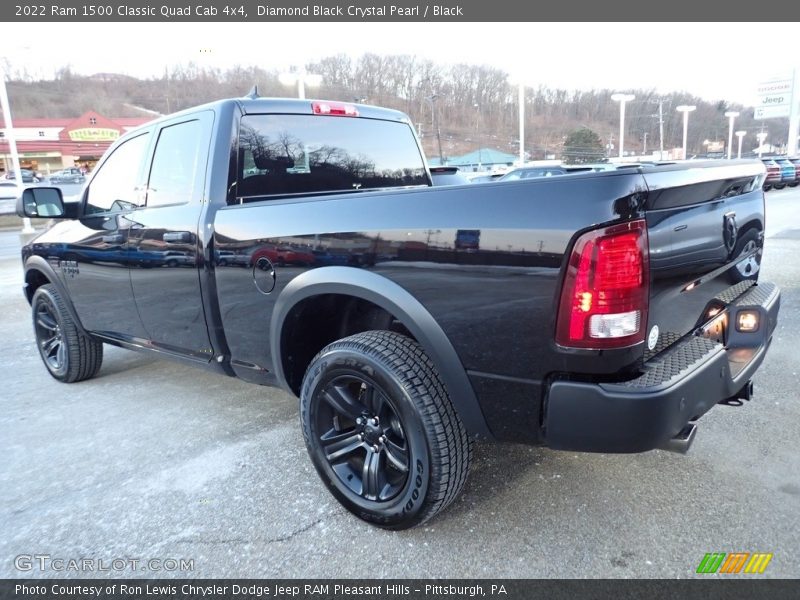 Diamond Black Crystal Pearl / Black 2022 Ram 1500 Classic Quad Cab 4x4