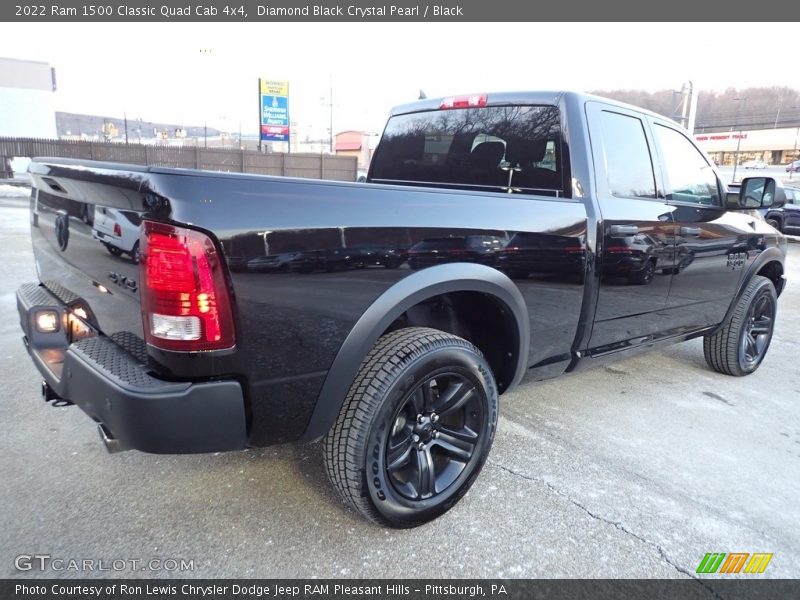 Diamond Black Crystal Pearl / Black 2022 Ram 1500 Classic Quad Cab 4x4