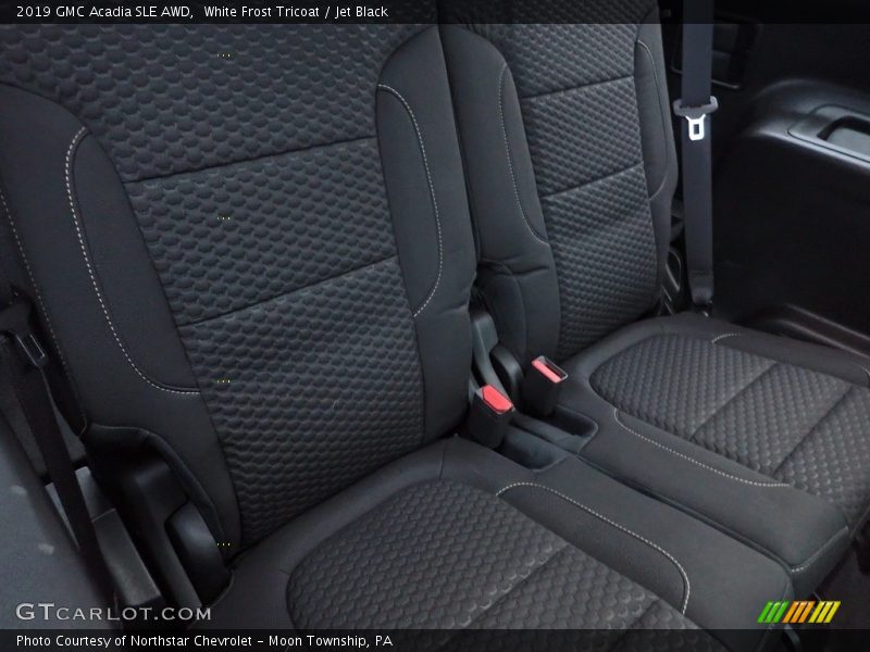 White Frost Tricoat / Jet Black 2019 GMC Acadia SLE AWD