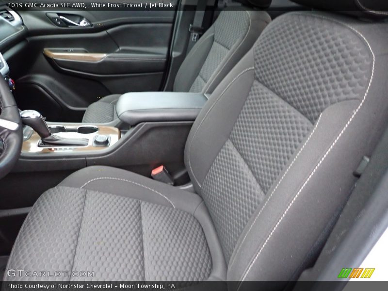 White Frost Tricoat / Jet Black 2019 GMC Acadia SLE AWD