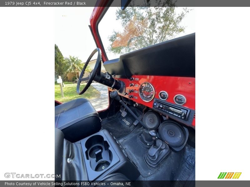 Controls of 1979 CJ5 4x4
