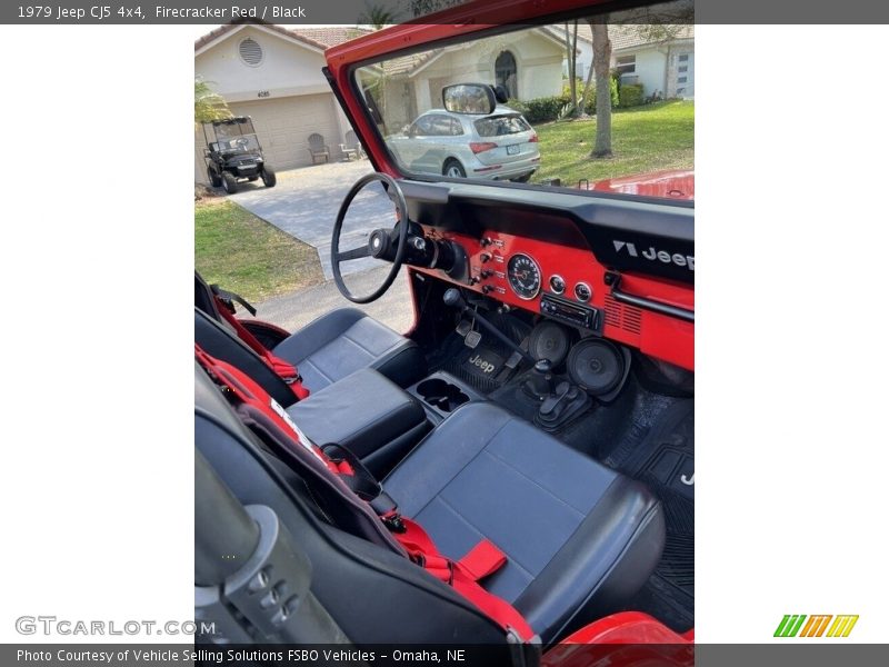 1979 CJ5 4x4 Black Interior