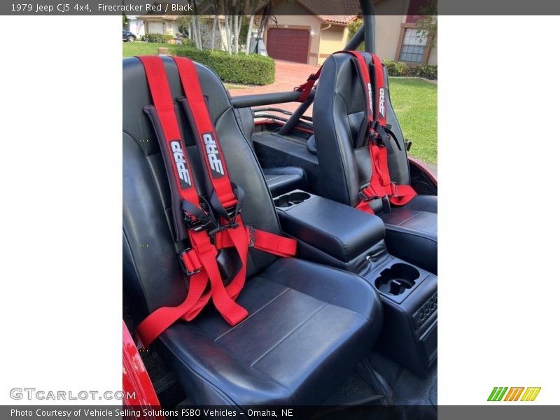 Firecracker Red / Black 1979 Jeep CJ5 4x4