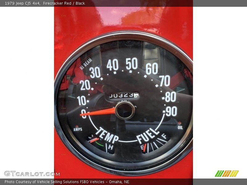  1979 CJ5 4x4 4x4 Gauges