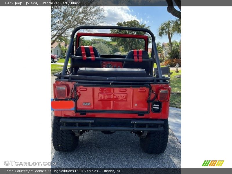 Firecracker Red / Black 1979 Jeep CJ5 4x4