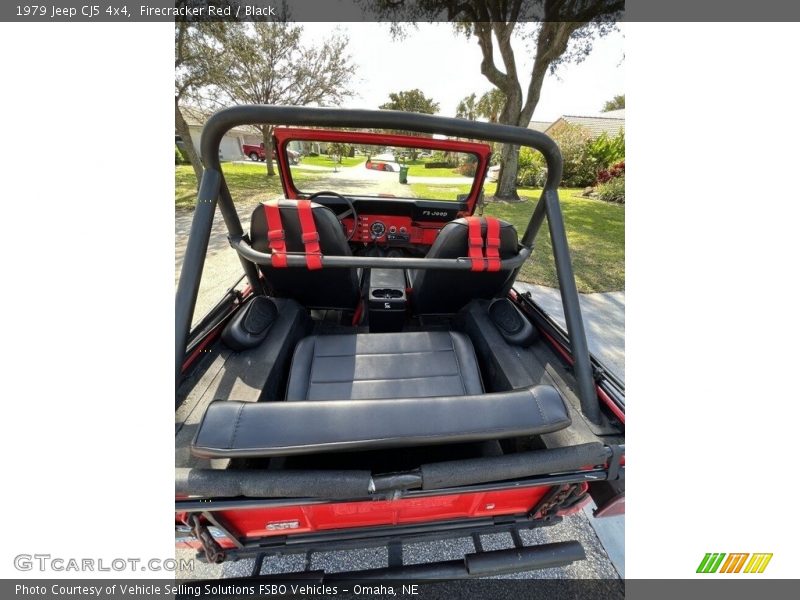 Rear Seat of 1979 CJ5 4x4