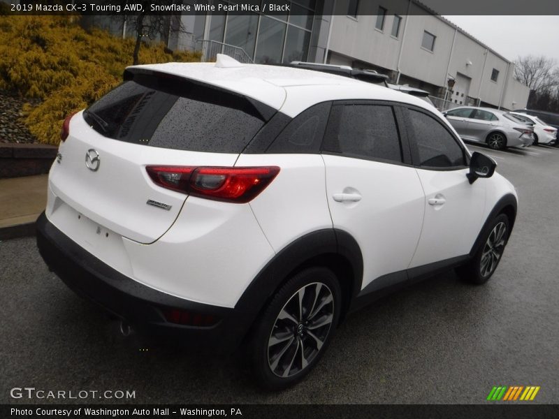 Snowflake White Pearl Mica / Black 2019 Mazda CX-3 Touring AWD