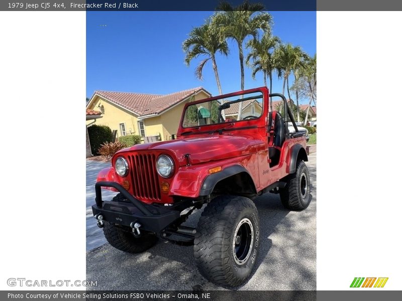 Front 3/4 View of 1979 CJ5 4x4