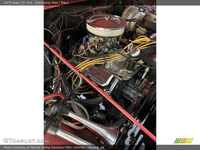  1979 CJ5 4x4 Engine - 304 cid OHV 16-Valve V8