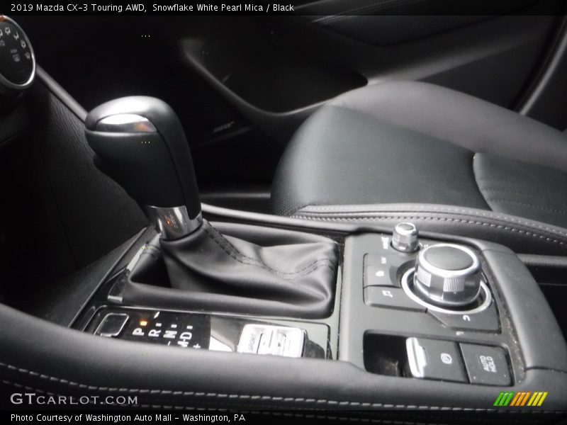 Snowflake White Pearl Mica / Black 2019 Mazda CX-3 Touring AWD