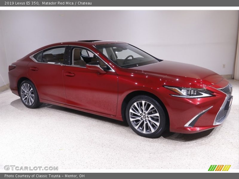 Matador Red Mica / Chateau 2019 Lexus ES 350